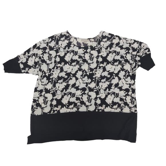 EUC Woman Within Blouse Flora Women 3X Zipper Sleeve Zipper Cuff - Picture 3 of 5